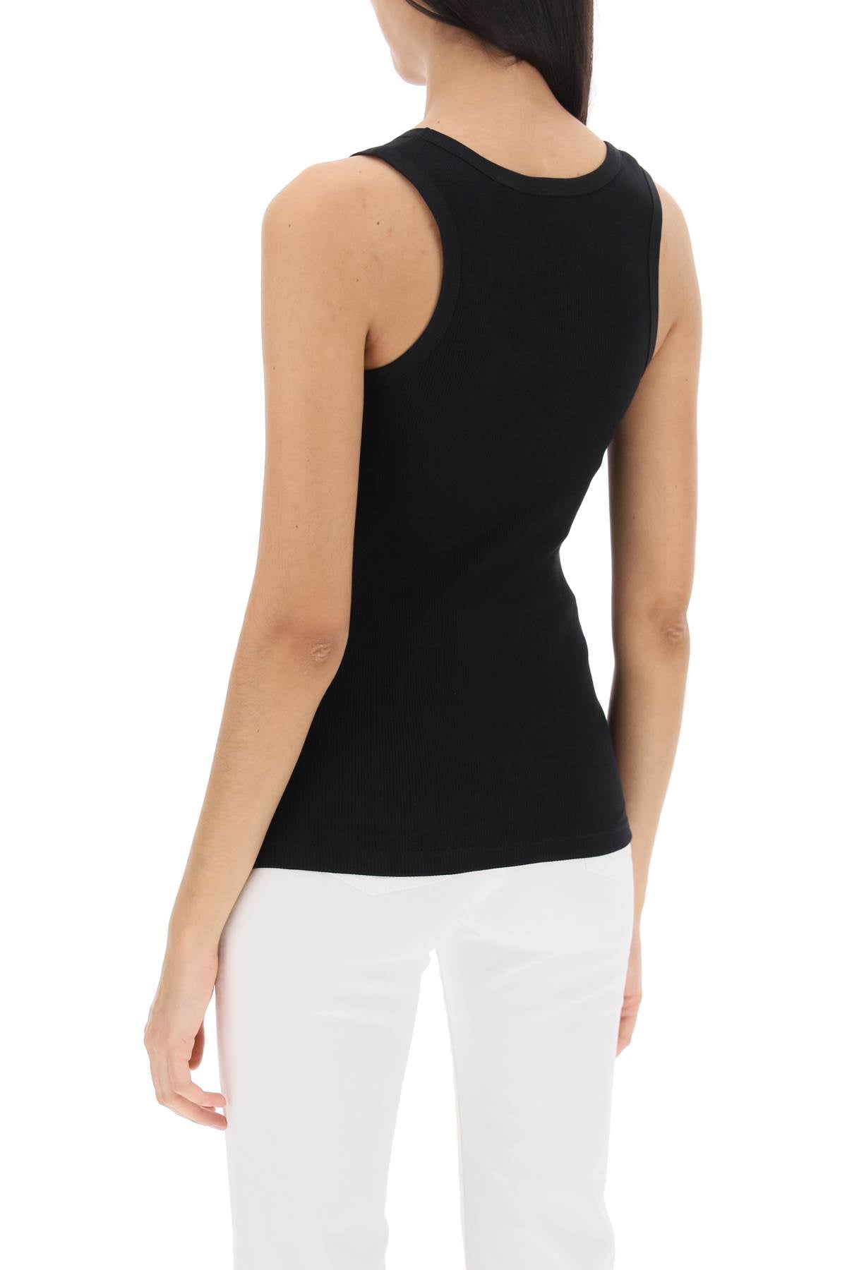 Pinko slim fit ribbed tank top