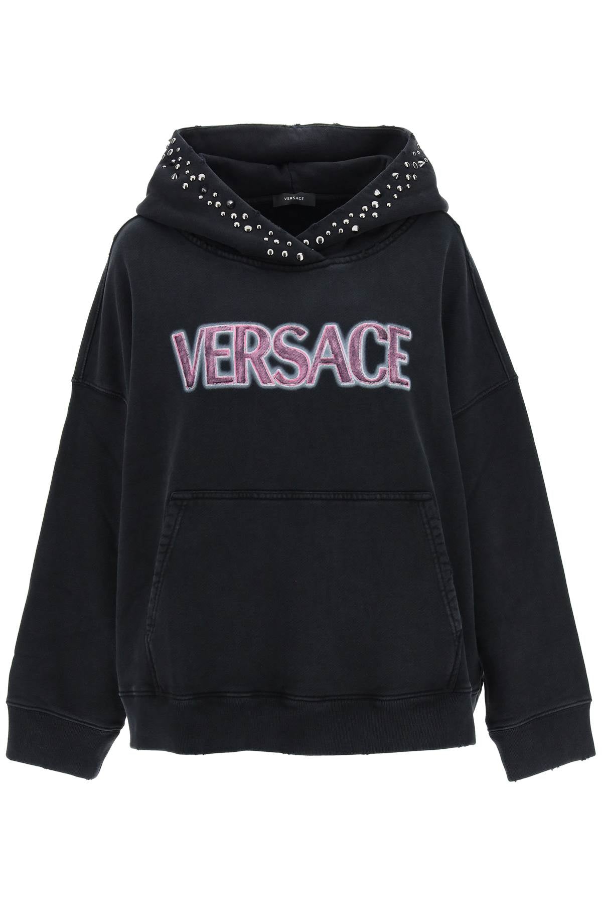 Versace Versace hoodie with studs