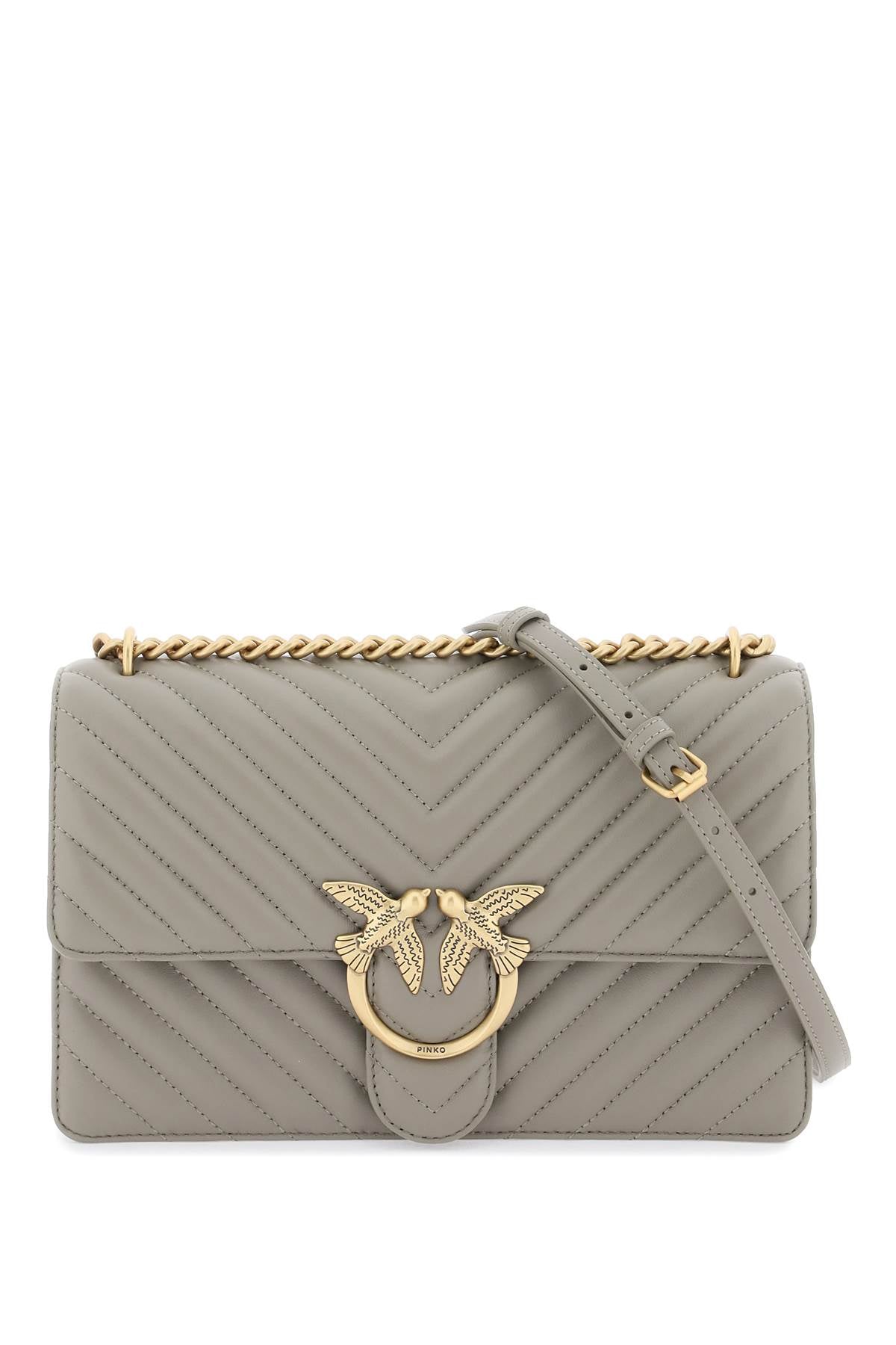 Pinko Pinko chevron quilted 'classic love bag one'