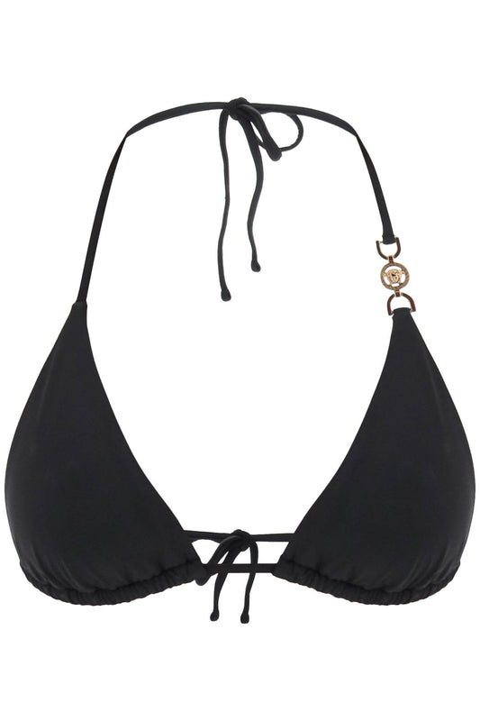 Versace Versace medusa triangle bikini top