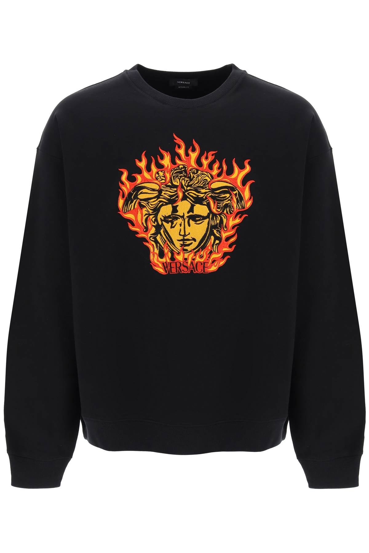 Versace Versace medusa flame sweatshirt