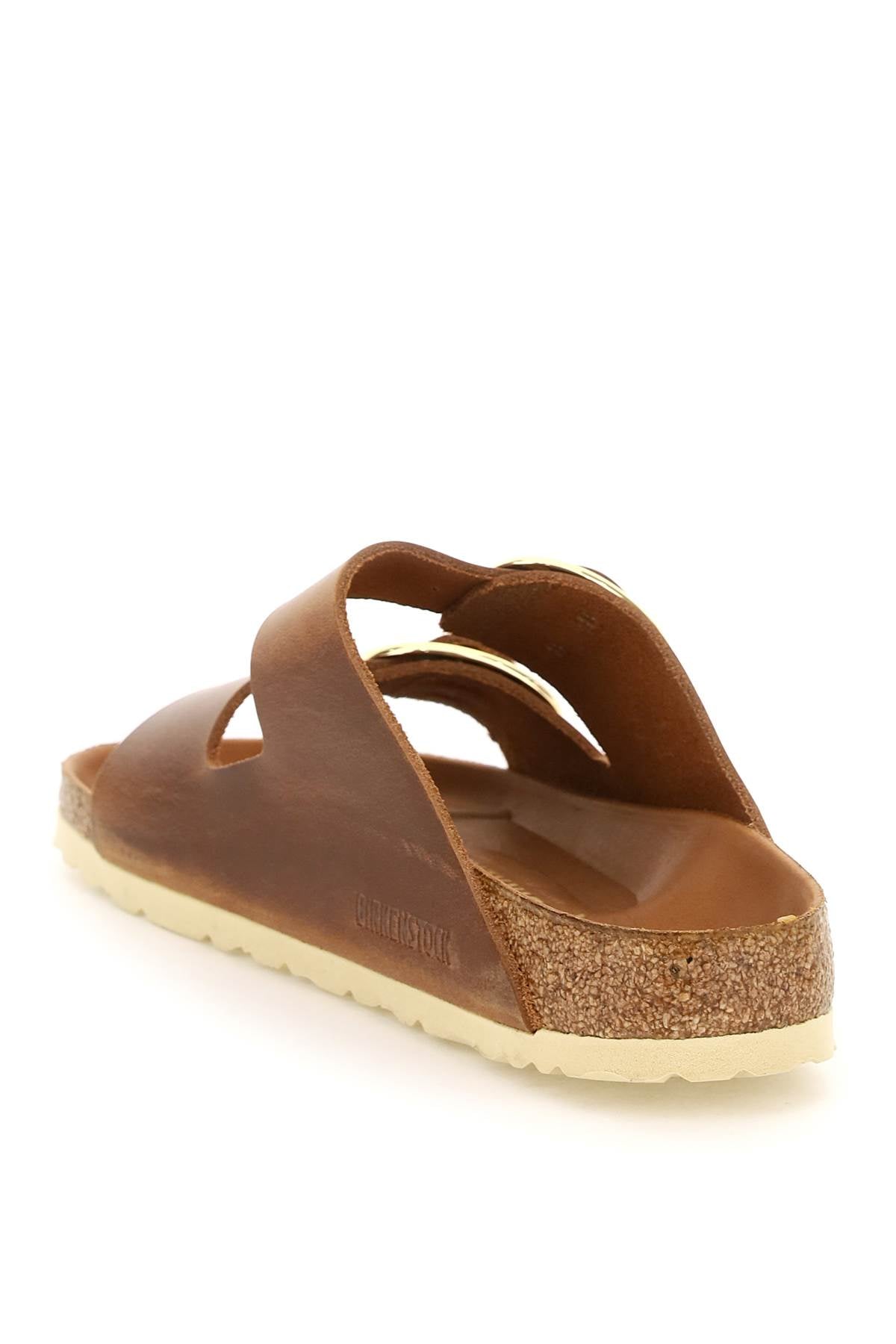 Birkenstock big buckle arizona slides