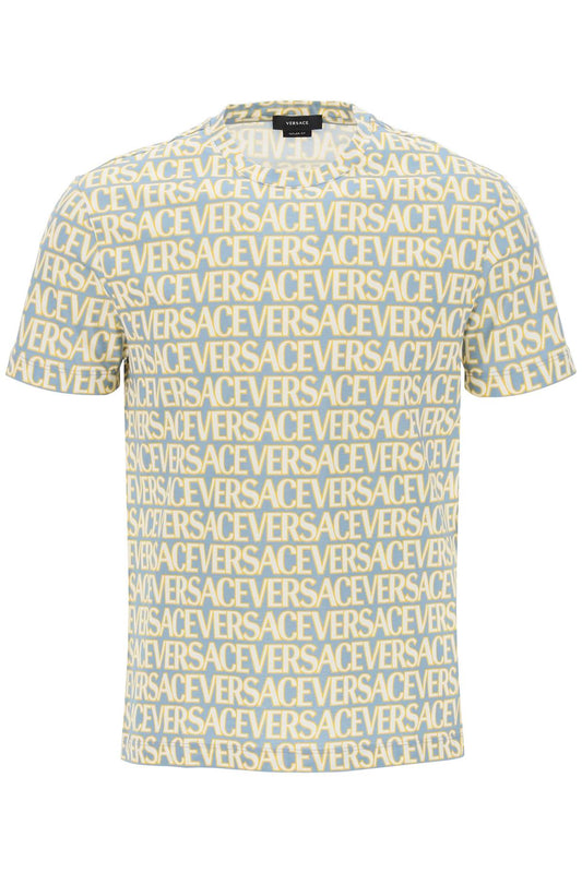 Versace versace allover t-shirt