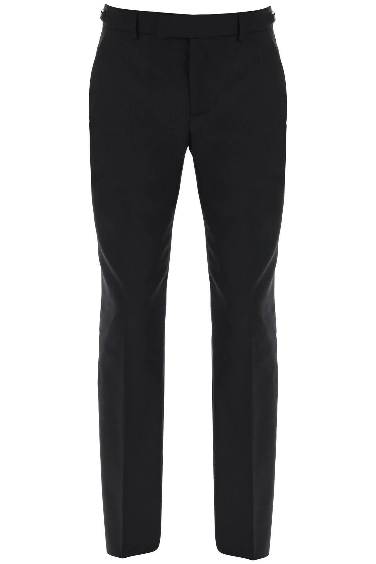 Versace Versace tailored pants with medusa details