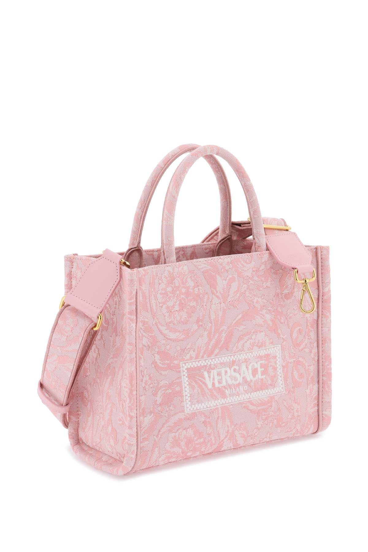 Versace athena barocco small tote bag