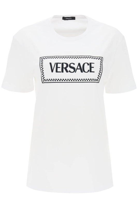 Versace Versace t-shirt with logo embroidery