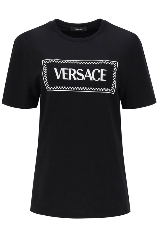 Versace Versace t-shirt with logo embroidery