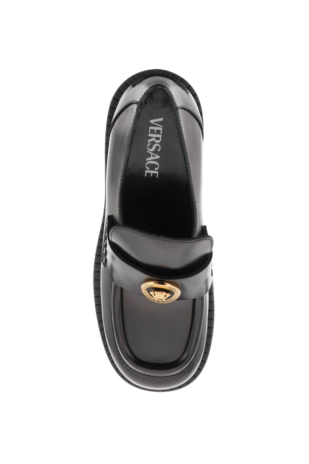 Versace Versace "brushed leather alia loaf