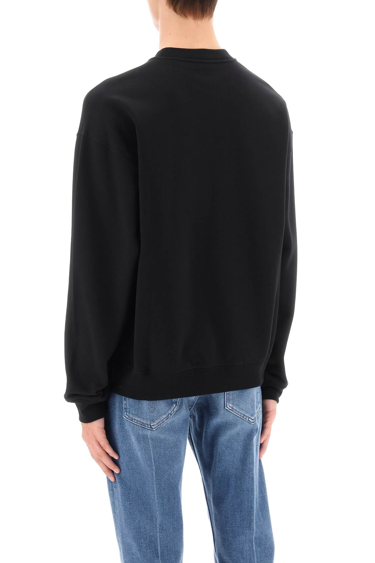 Versace Versace crew-neck sweatshirt with city lights print