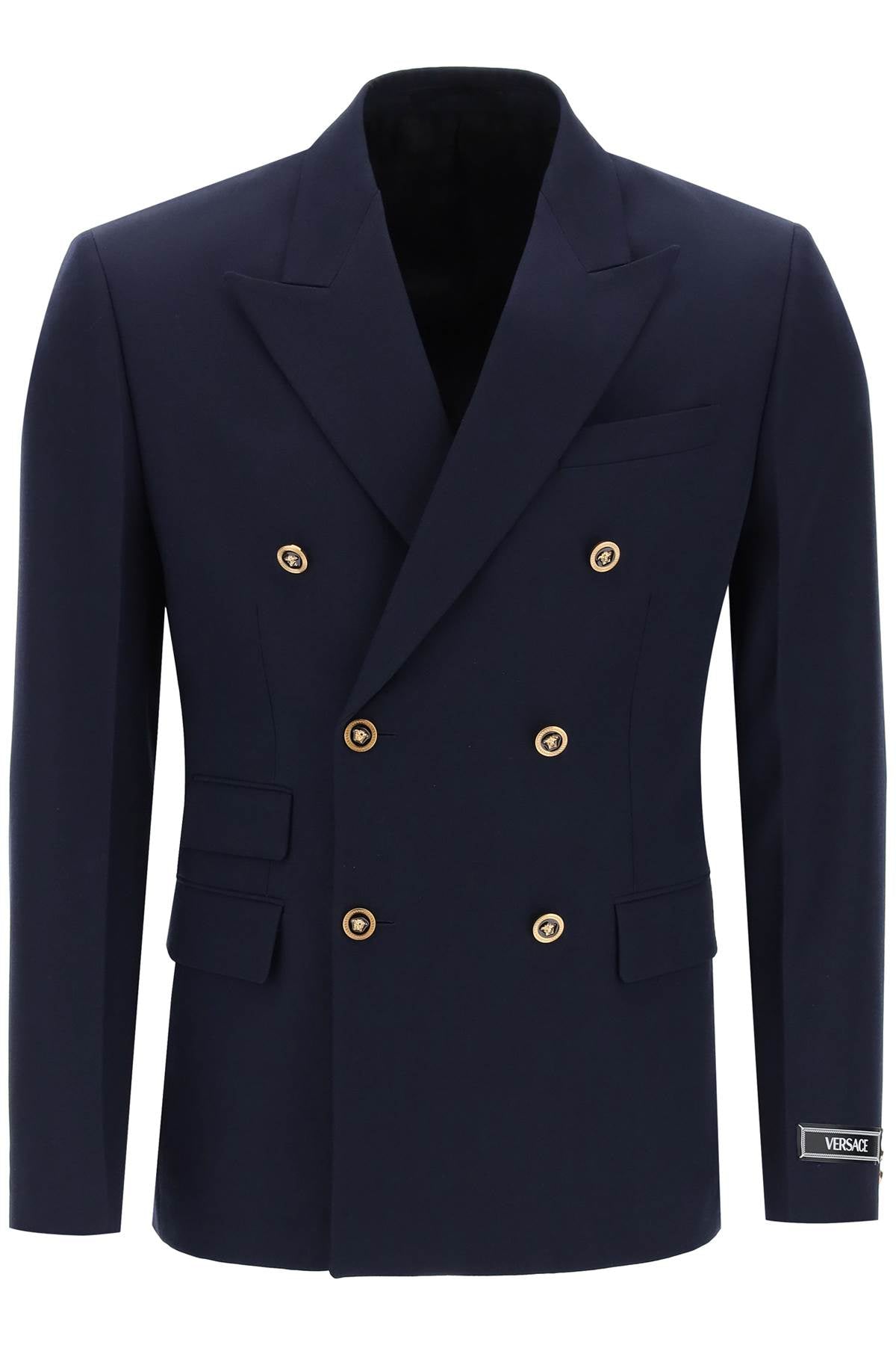 Versace Versace tailored jacket with medusa buttons