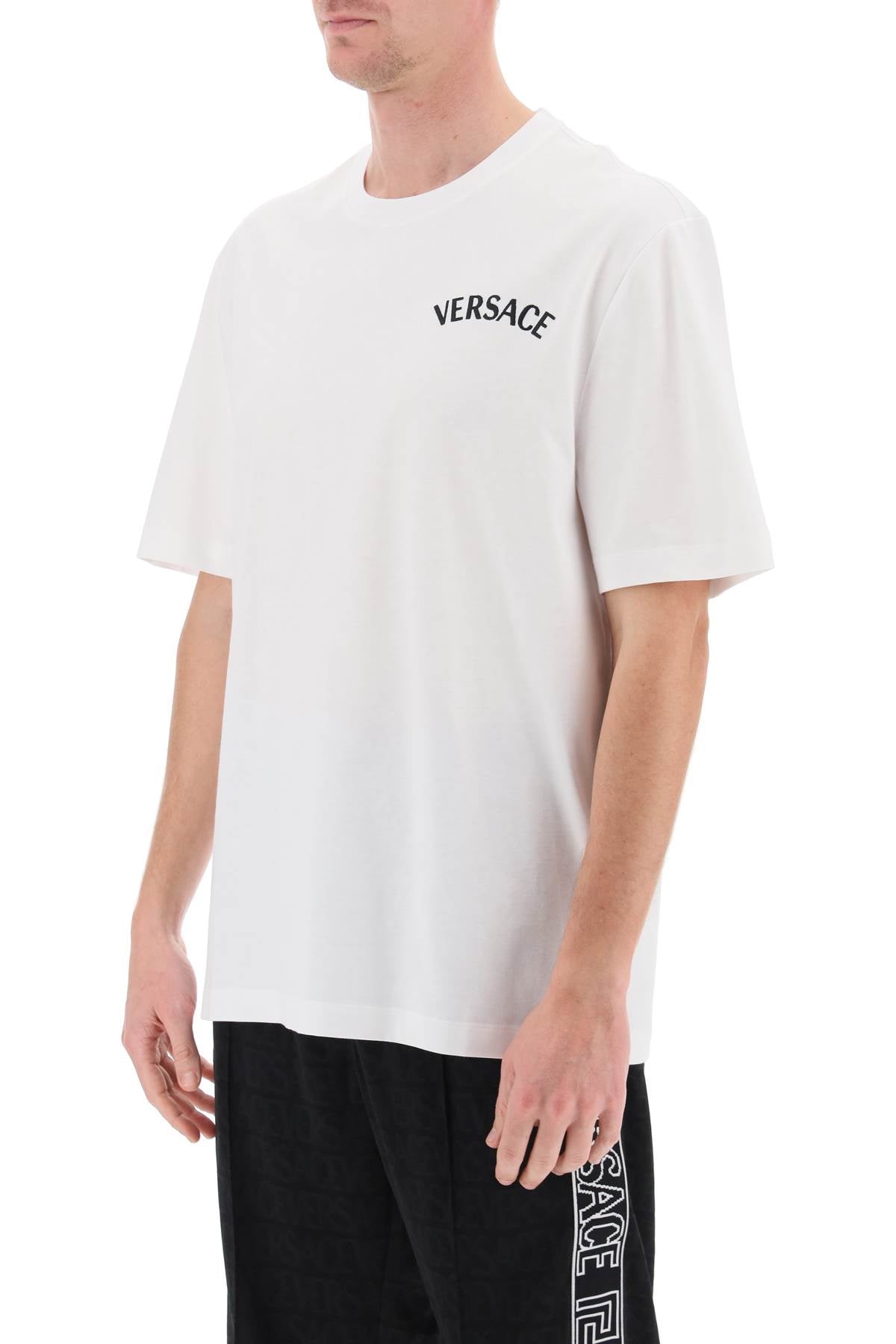 Versace Versace milano stamp crew-neck t-shirt