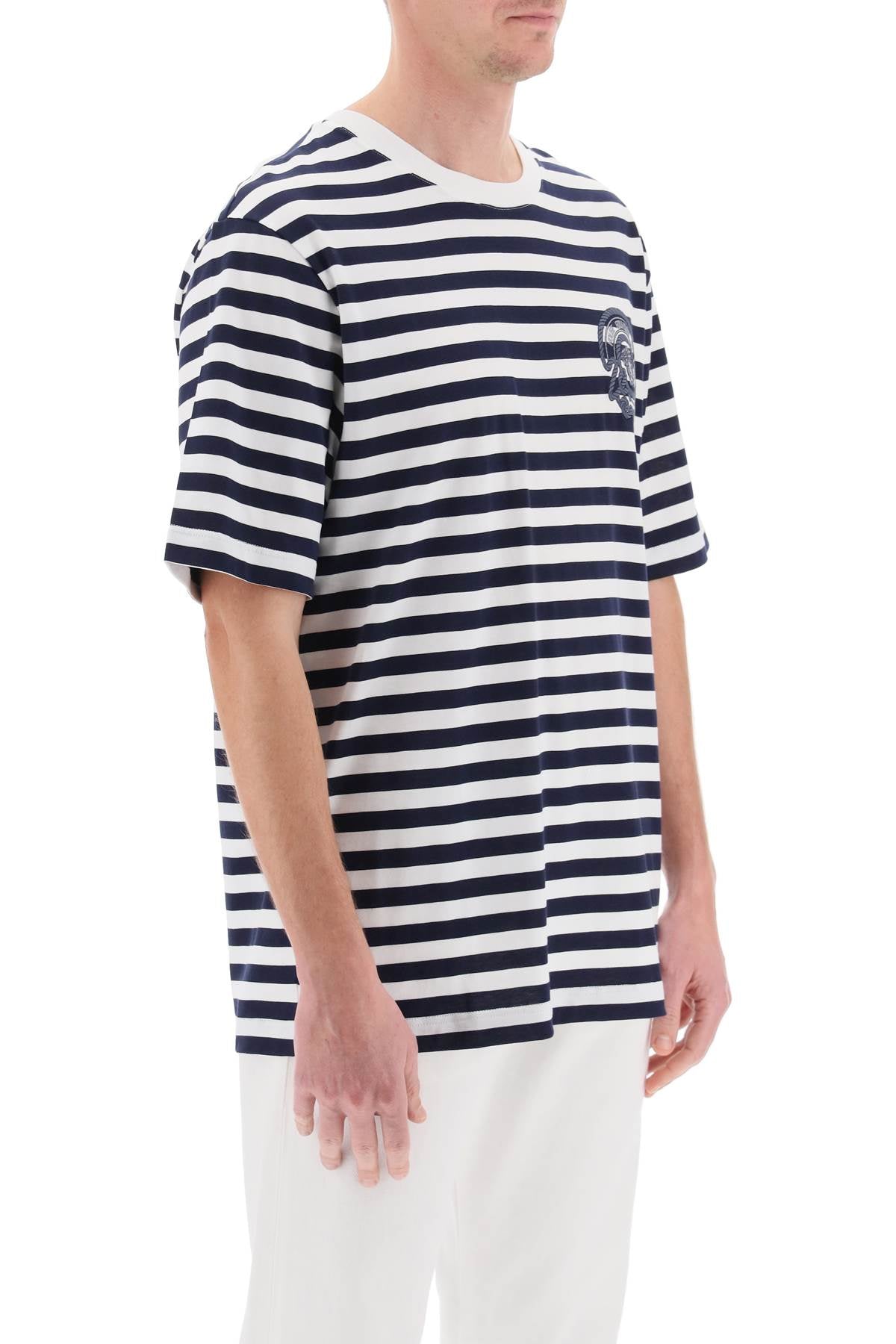 Versace Versace nautical stripe t-shirt