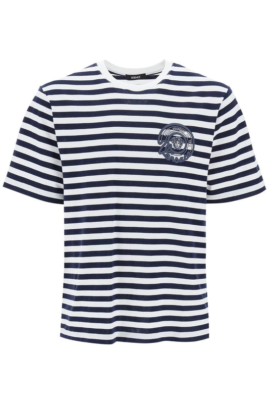 Versace Versace nautical stripe t-shirt