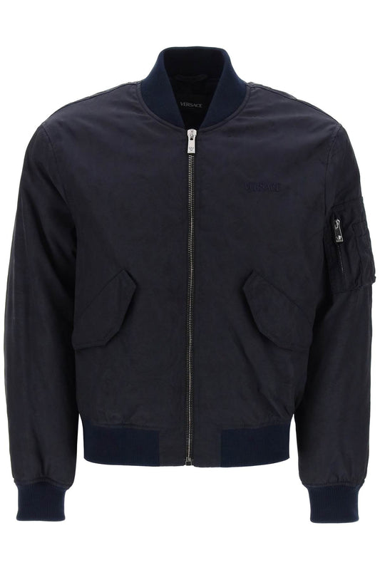 Versace Versace barocco bomber jacket