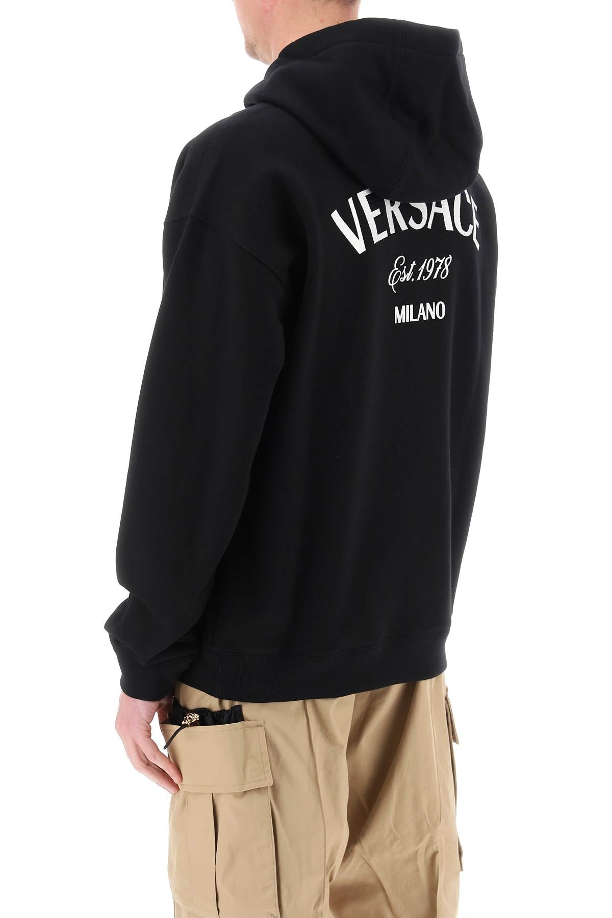 Versace Versace milano stamp hoodie