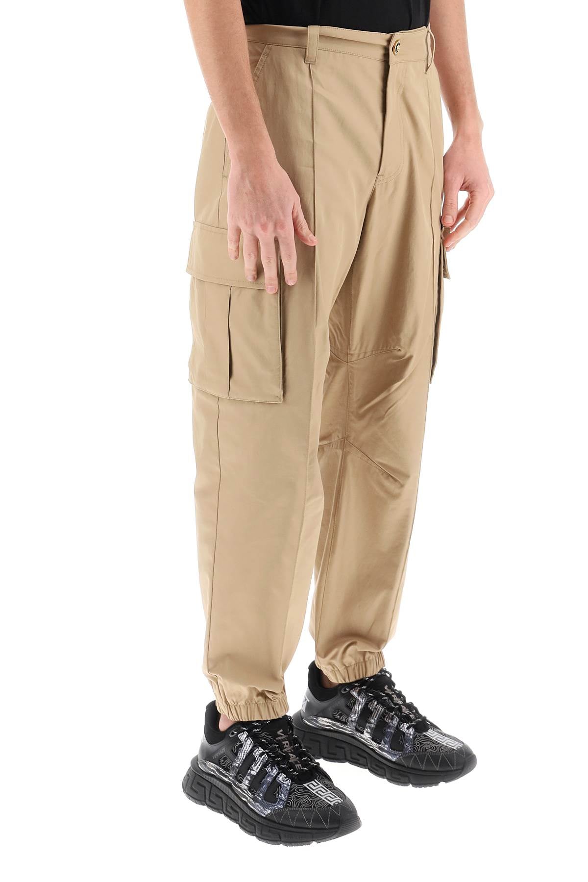 Versace Versace medusa cargo pants