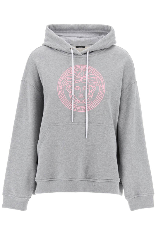 Versace Versace hooded sweatshirt with mél