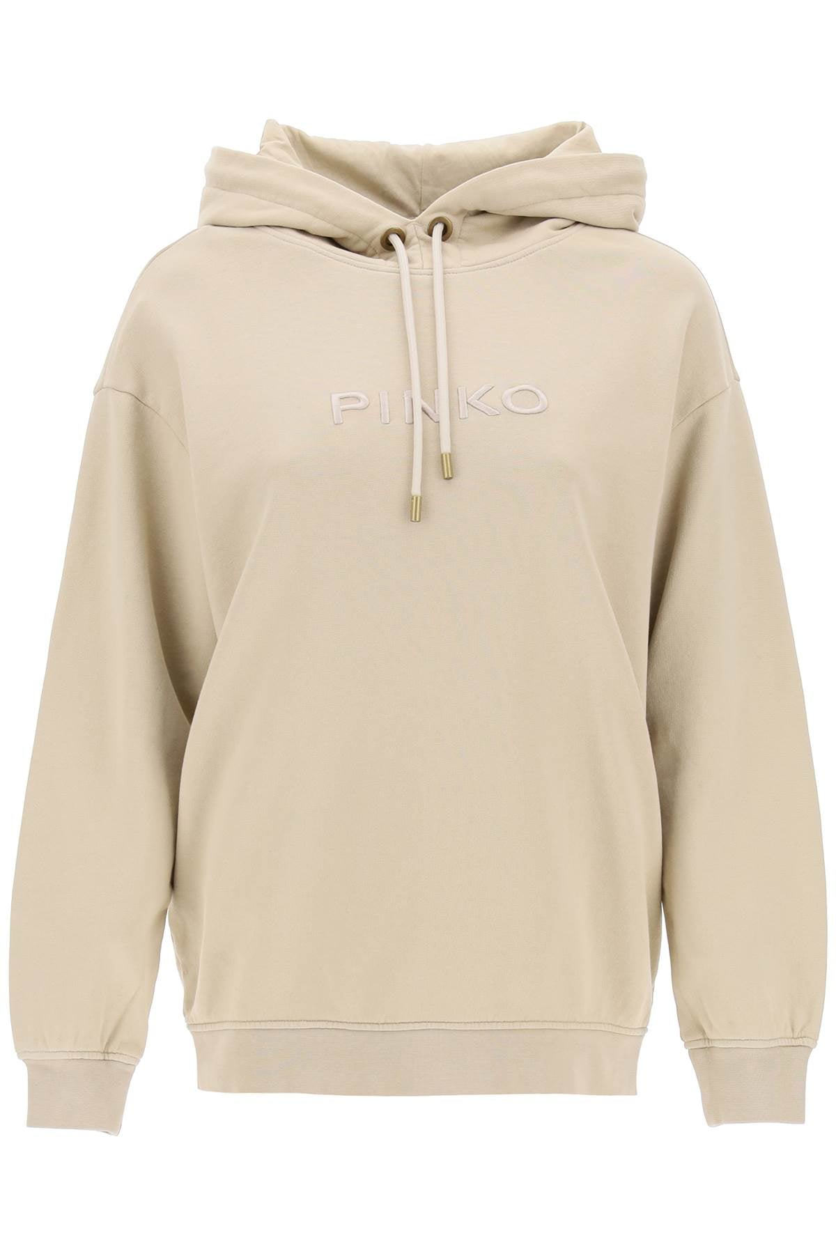 Pinko Pinko skype hoodie with logo embroidery