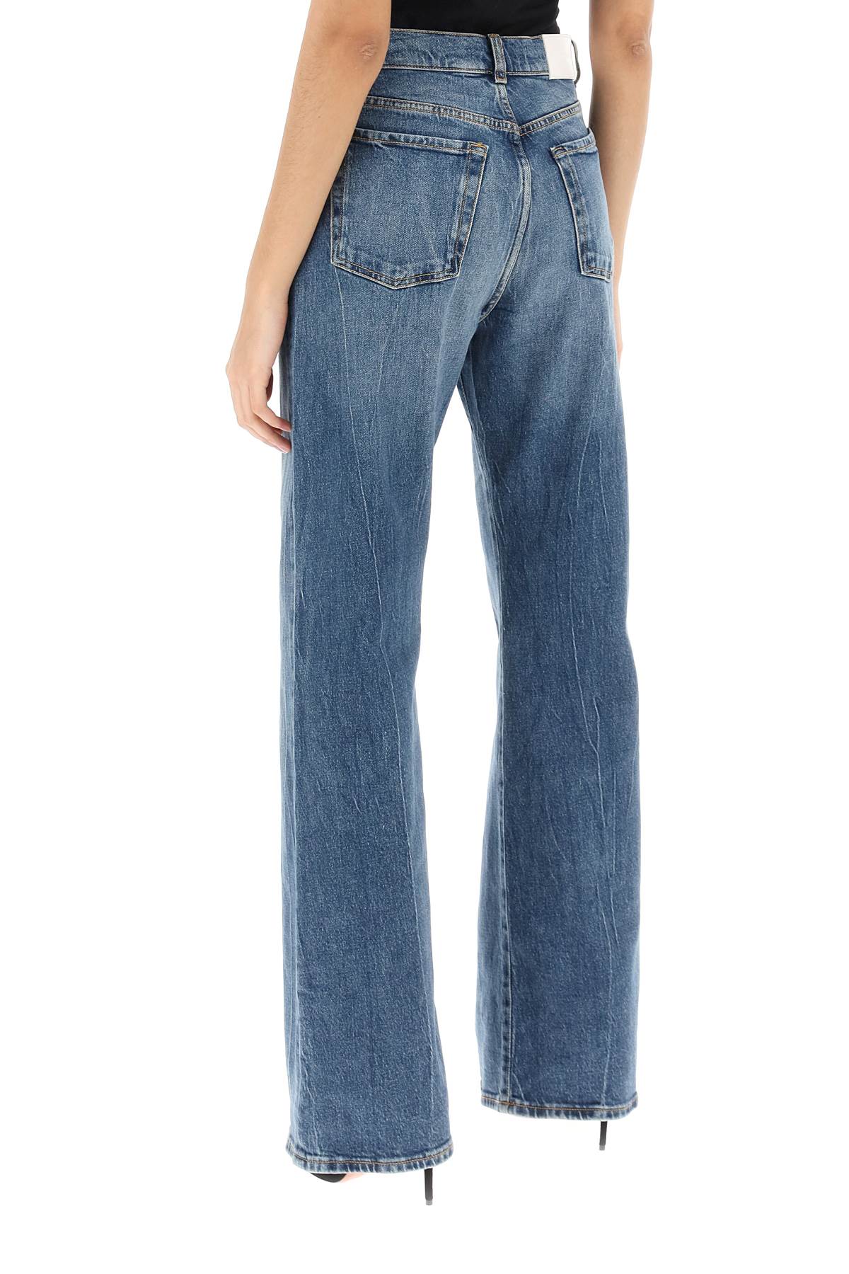 Pinko Pinko wanda loose jeans with wide leg