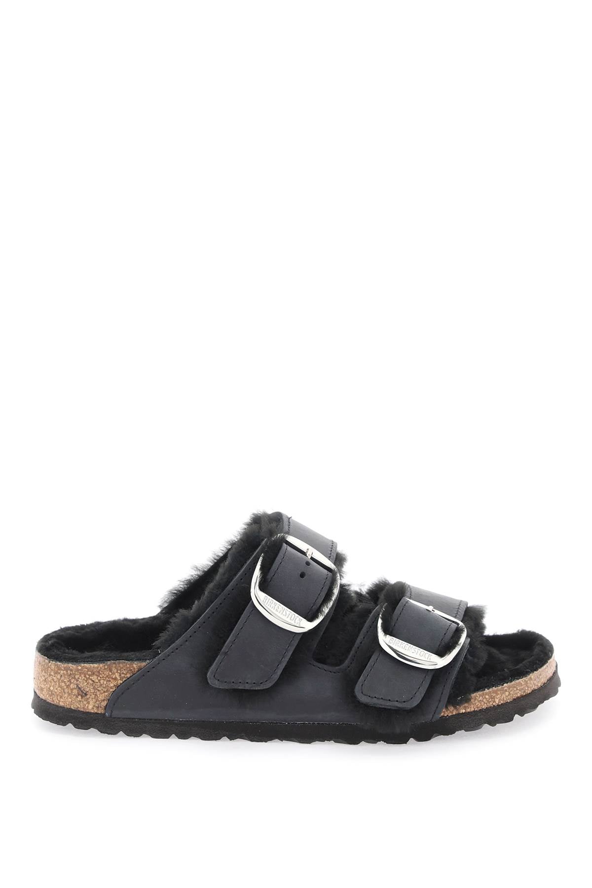 Birkenstock Birkenstock arizona big buckle mules in teddy