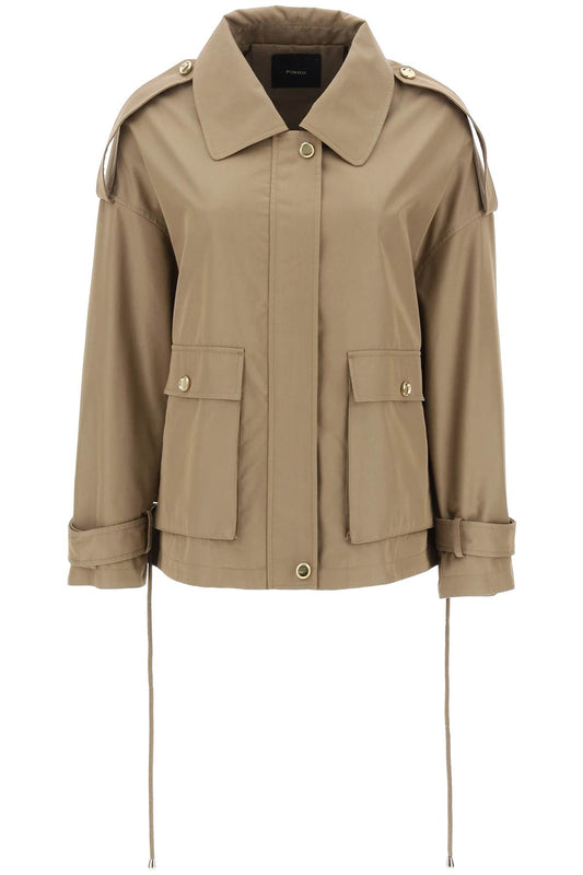 Pinko Pinko polidora blouson jacket in gabardine