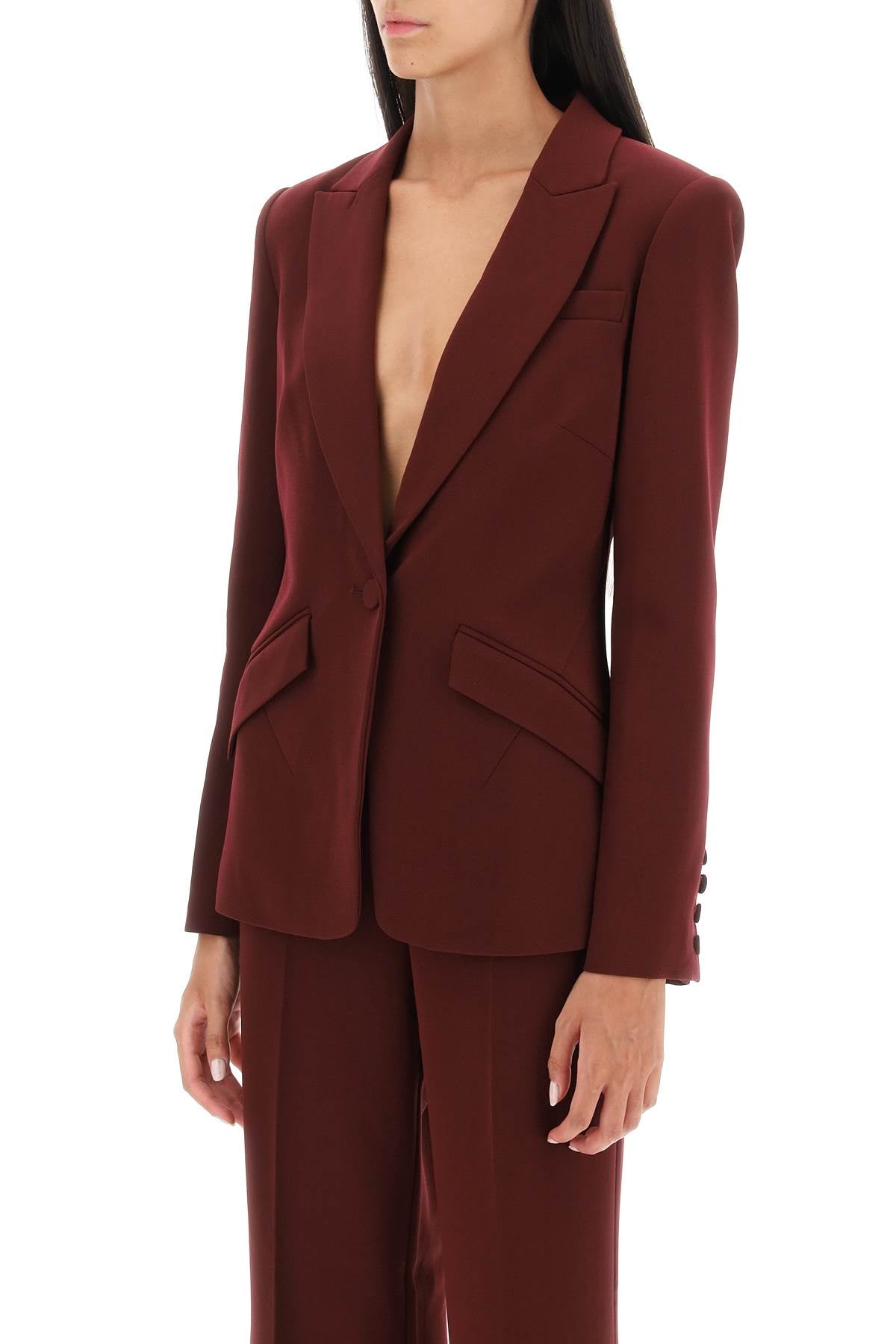 Roland Mouret Roland mouret stretch cady single-breasted blazer