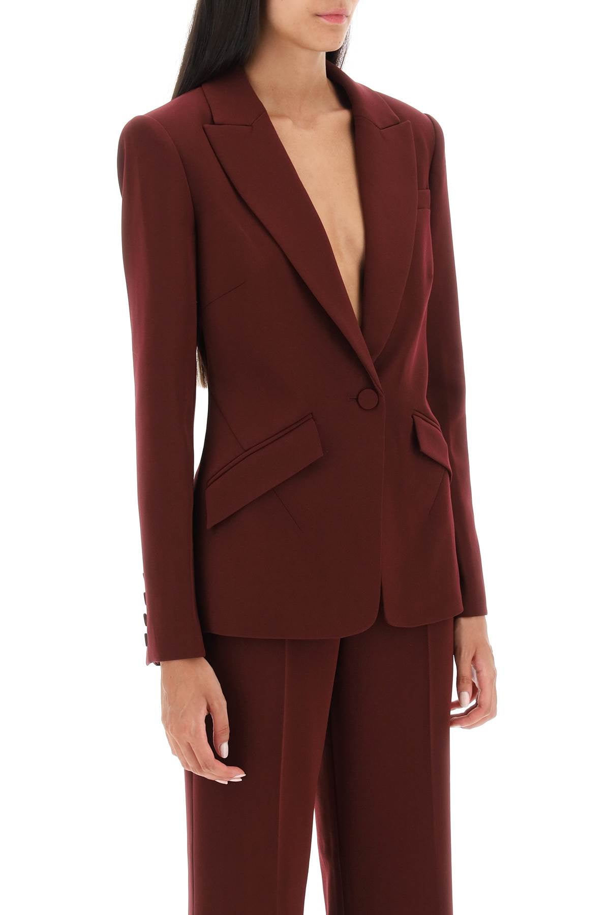 Roland Mouret Roland mouret stretch cady single-breasted blazer