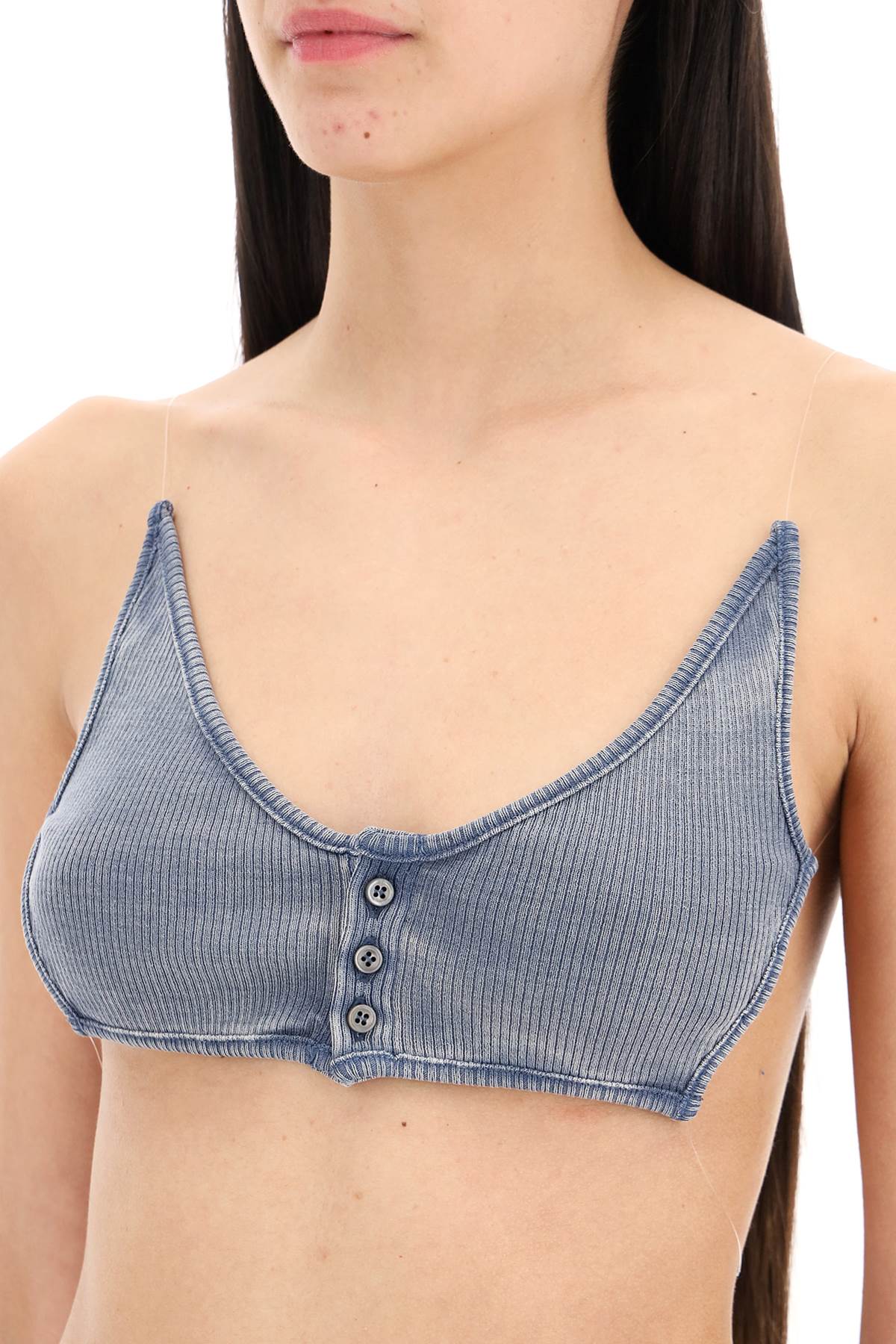 Y Project Y project invisible strap crop top with spaghetti