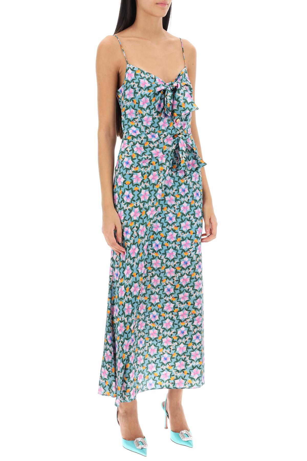 Saloni Saloni penelope floral maxi dress