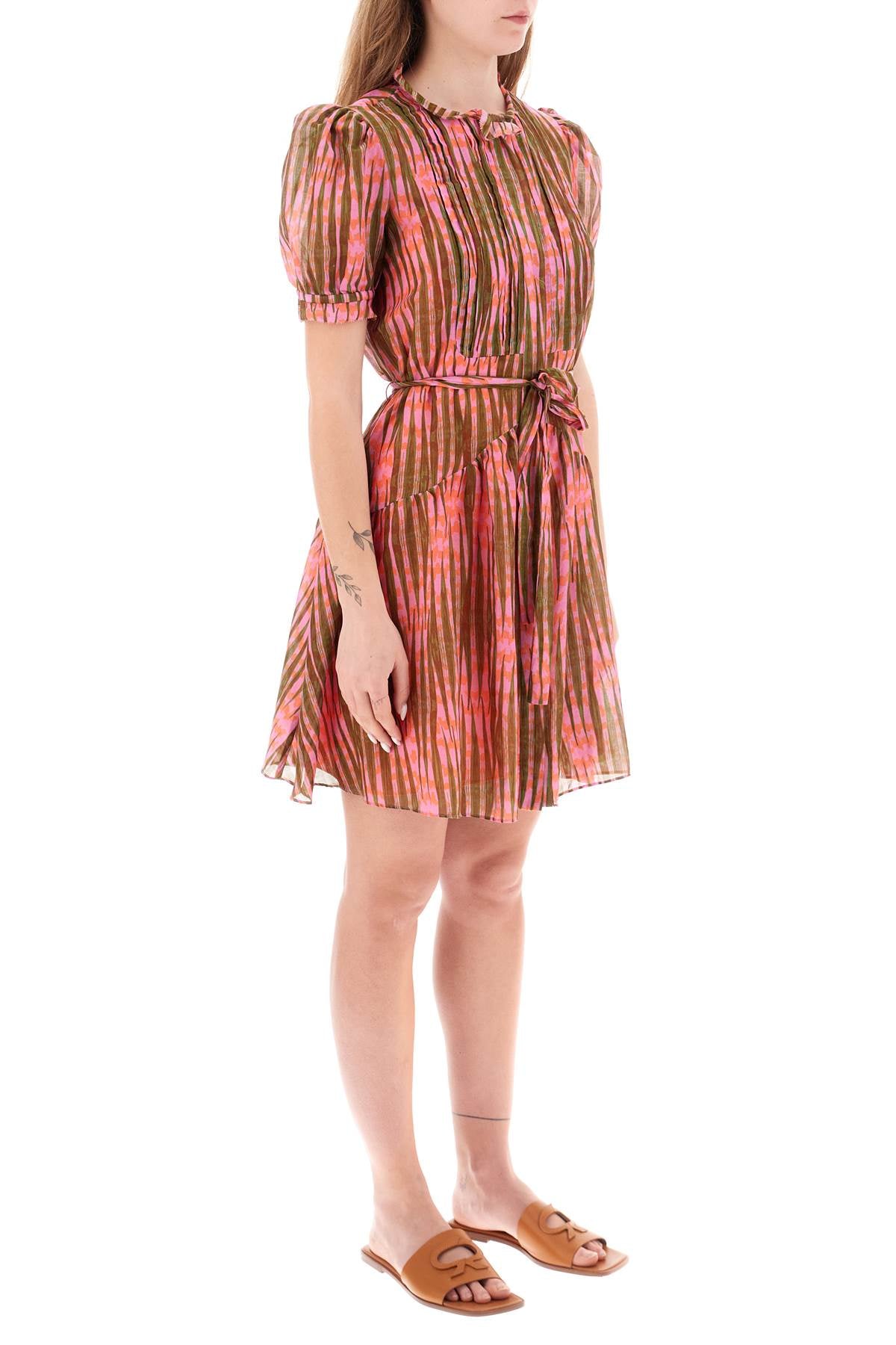 Saloni Saloni 'penny' mini shirt dress