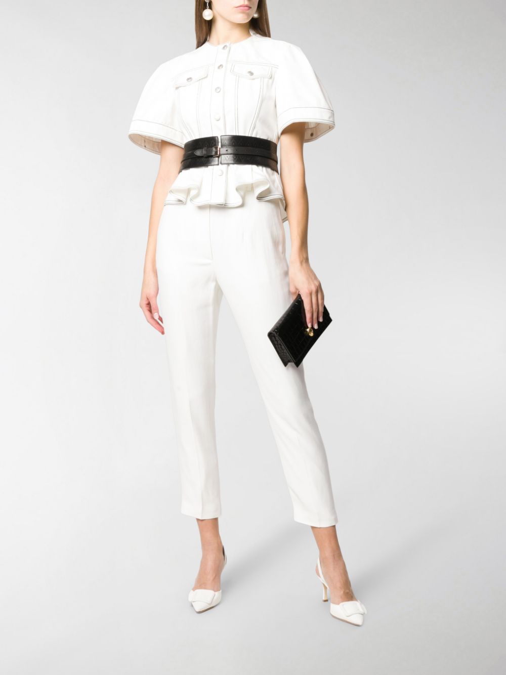 Alexander Mcqueen Alexander McQueen Trousers White