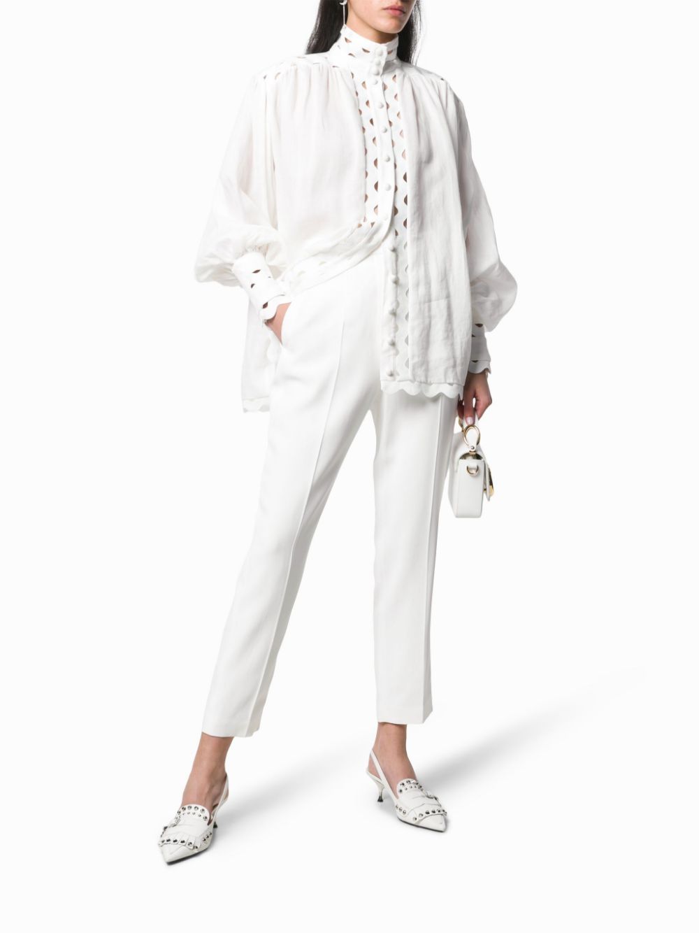 Alexander Mcqueen Alexander McQueen Trousers White