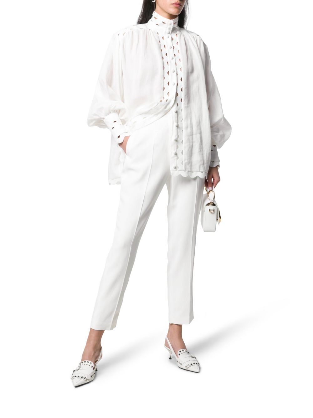 Alexander Mcqueen Alexander McQueen Trousers White