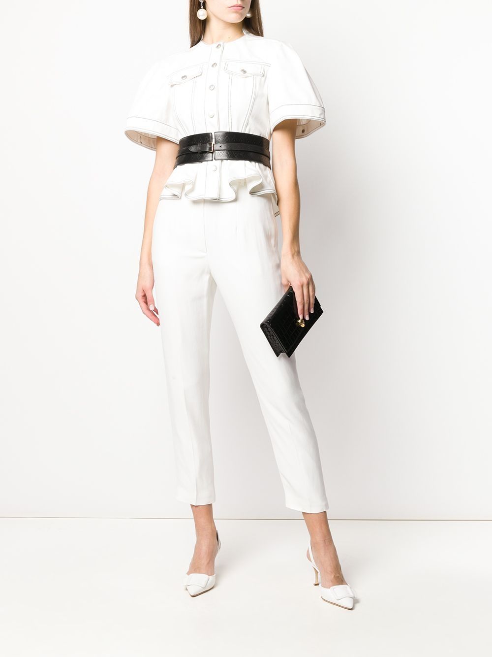 Alexander Mcqueen Alexander McQueen Trousers White