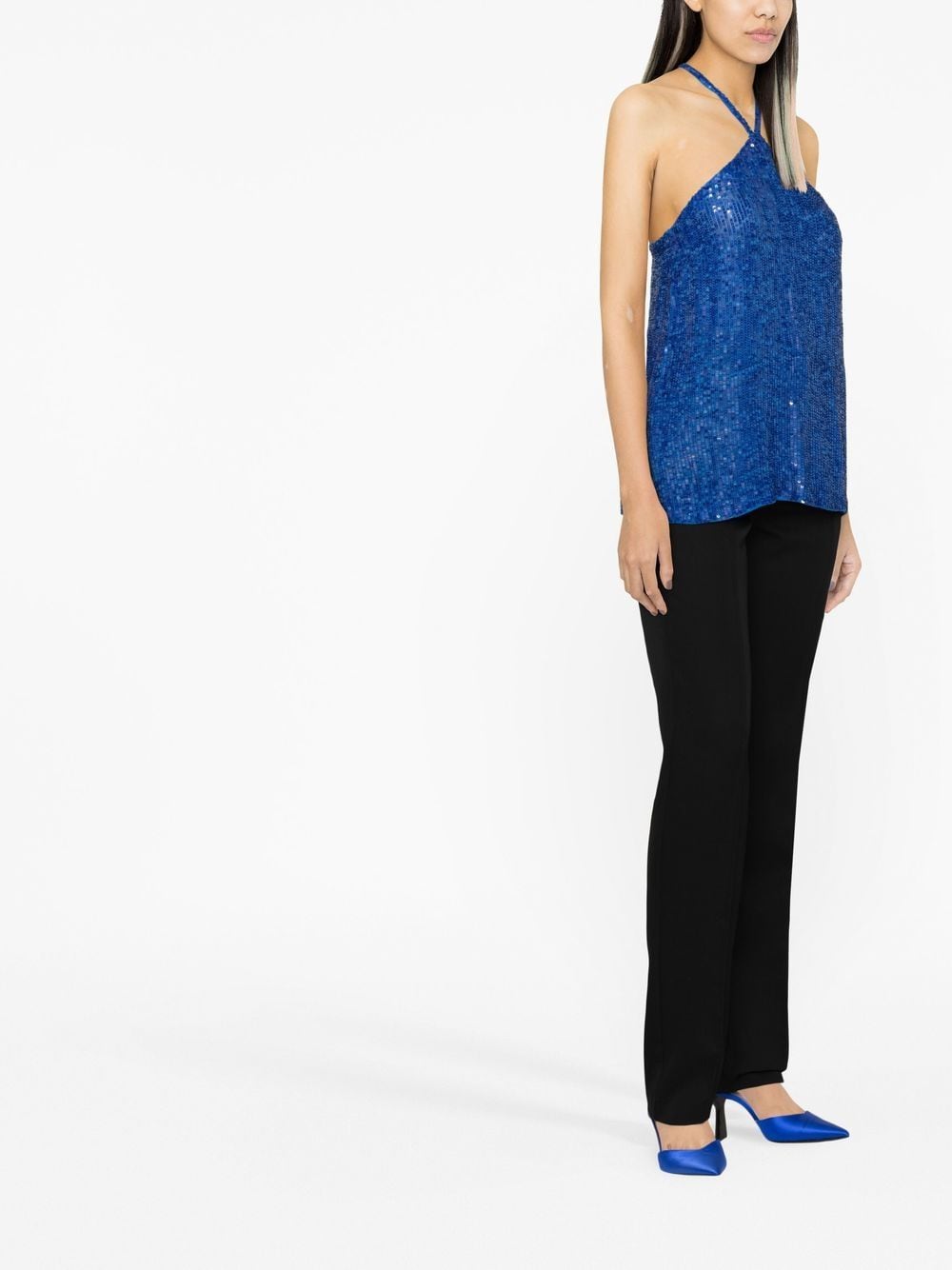 Parosh Parosh Top Blue