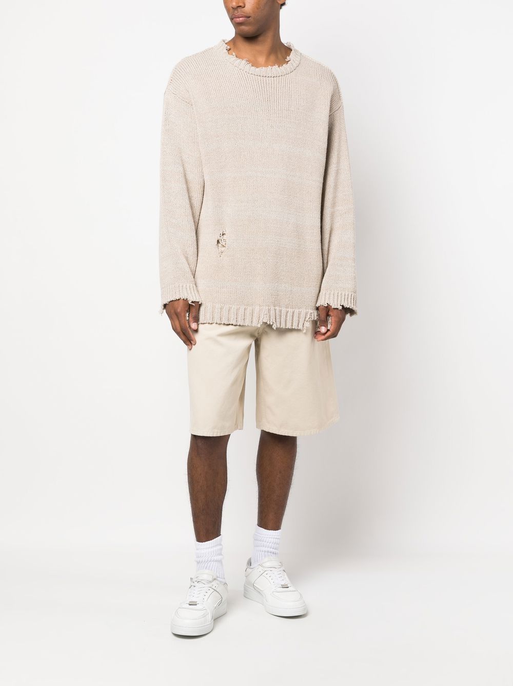 Off White Off White Shorts Beige