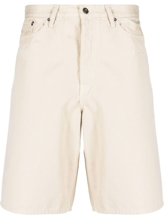 Off White Off White Shorts Beige