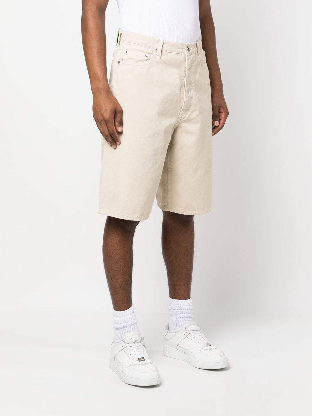 Off White Off White Shorts Beige