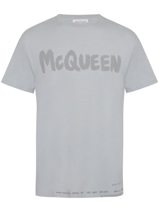 Alexander Mcqueen Alexander McQueen T-shirts and Polos Grey