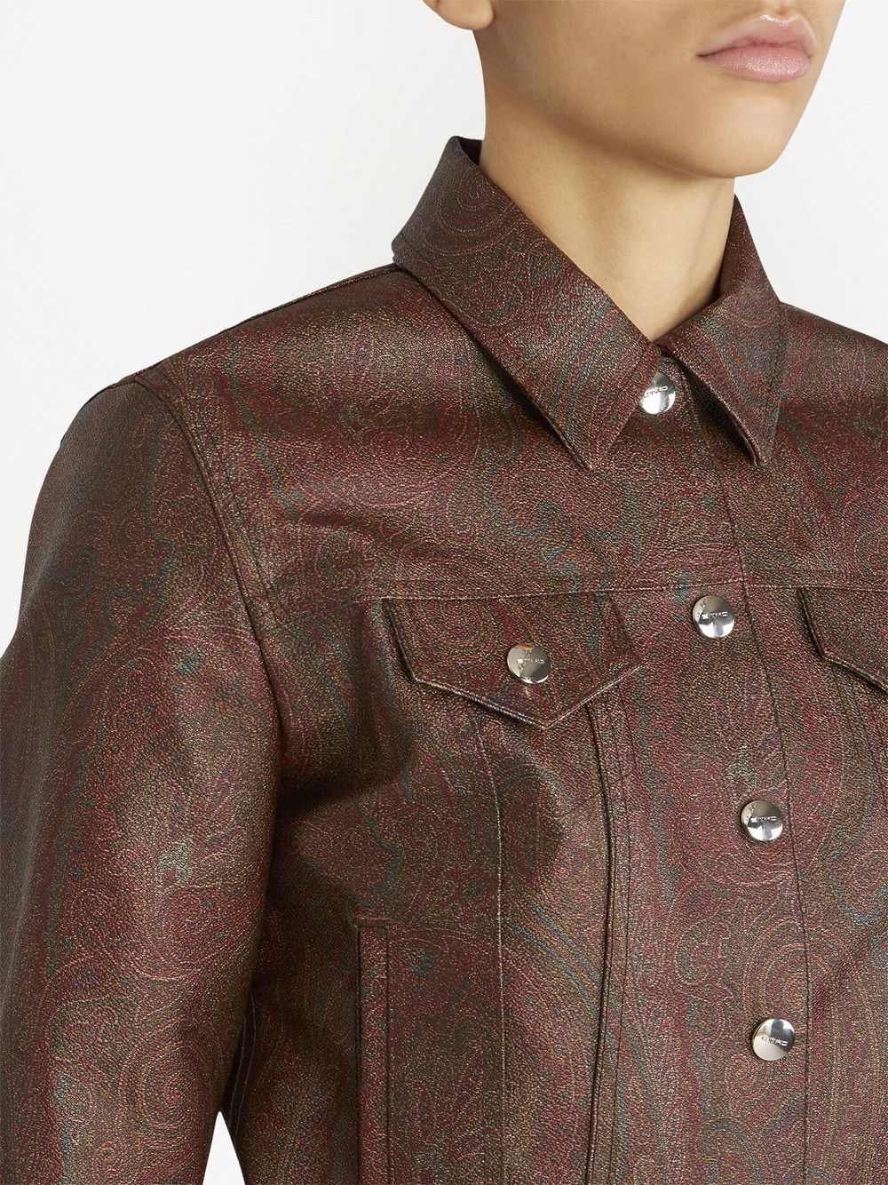 Etro Etro Coats Brown