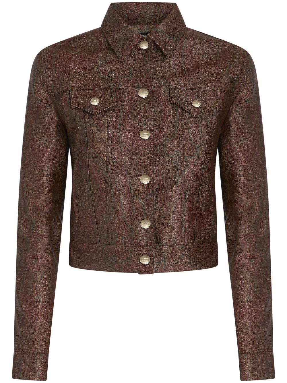 Etro Etro Coats Brown