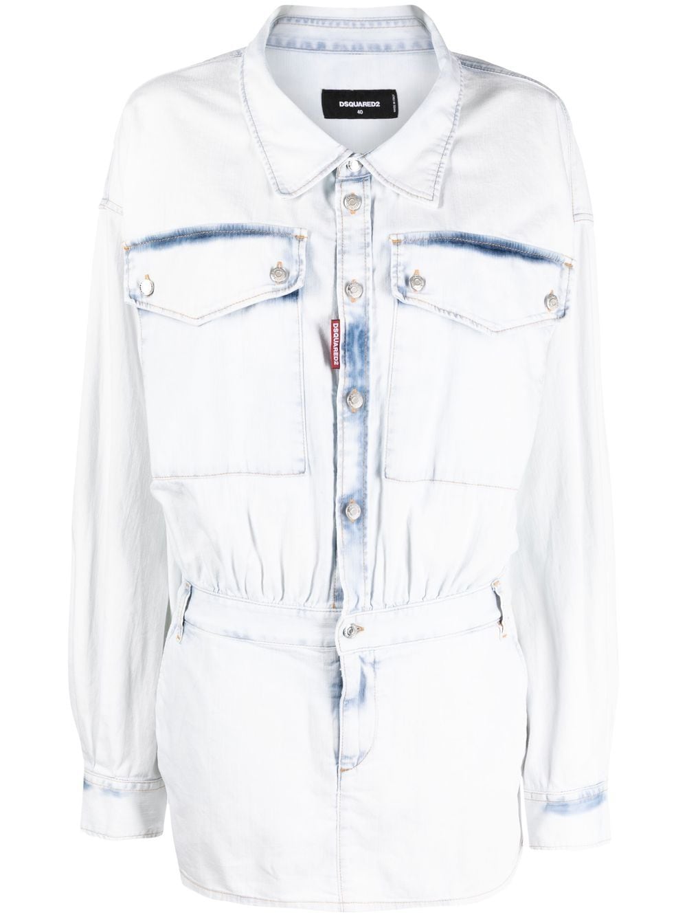 Dsquared2 Dsquared2 Dresses Clear Blue