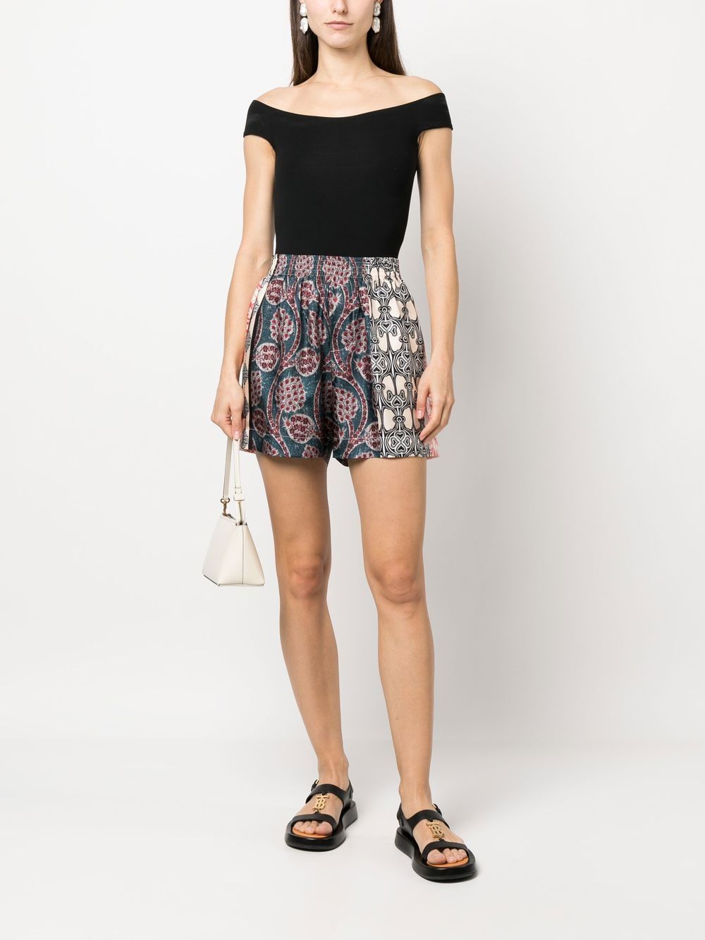 Erika Cavallini Semi-Couture Erika Cavallini Semi-Couture Shorts MultiColour