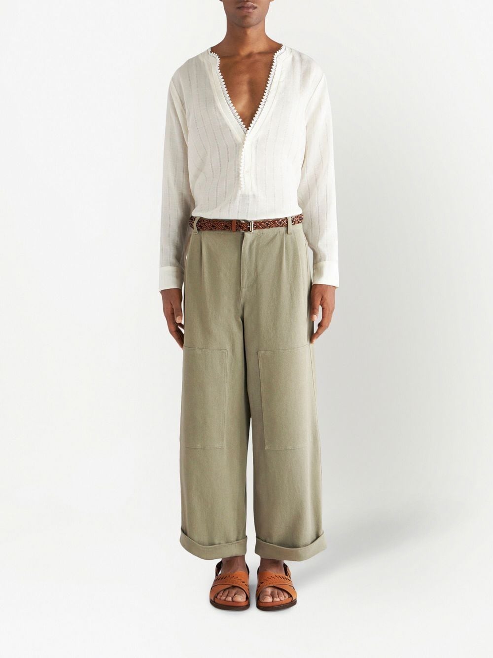 Etro Etro Trousers Grey