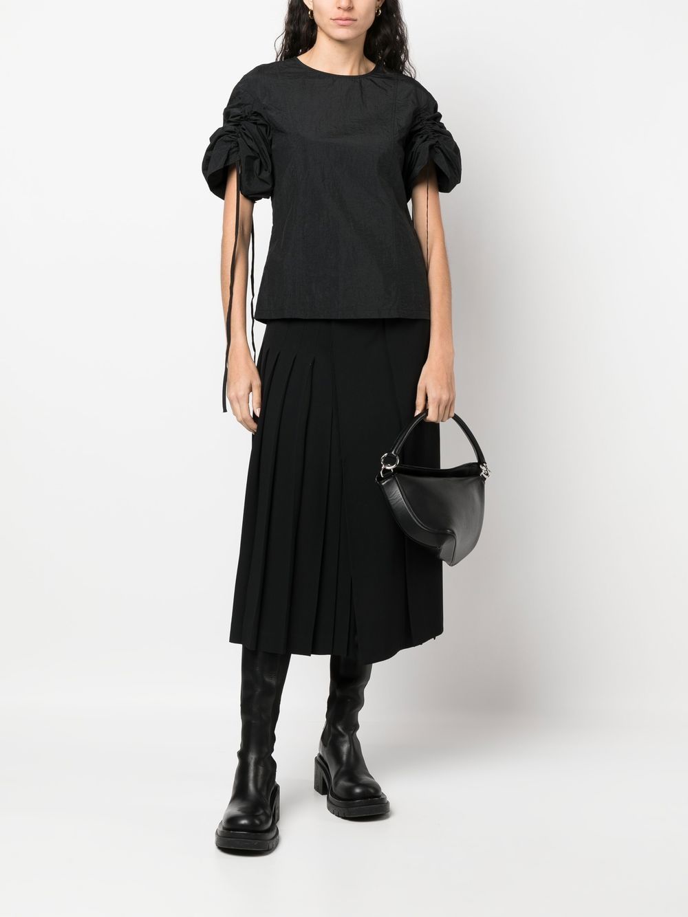 Erika Cavallini Semi-Couture Erika Cavallini Semi-Couture Top Black