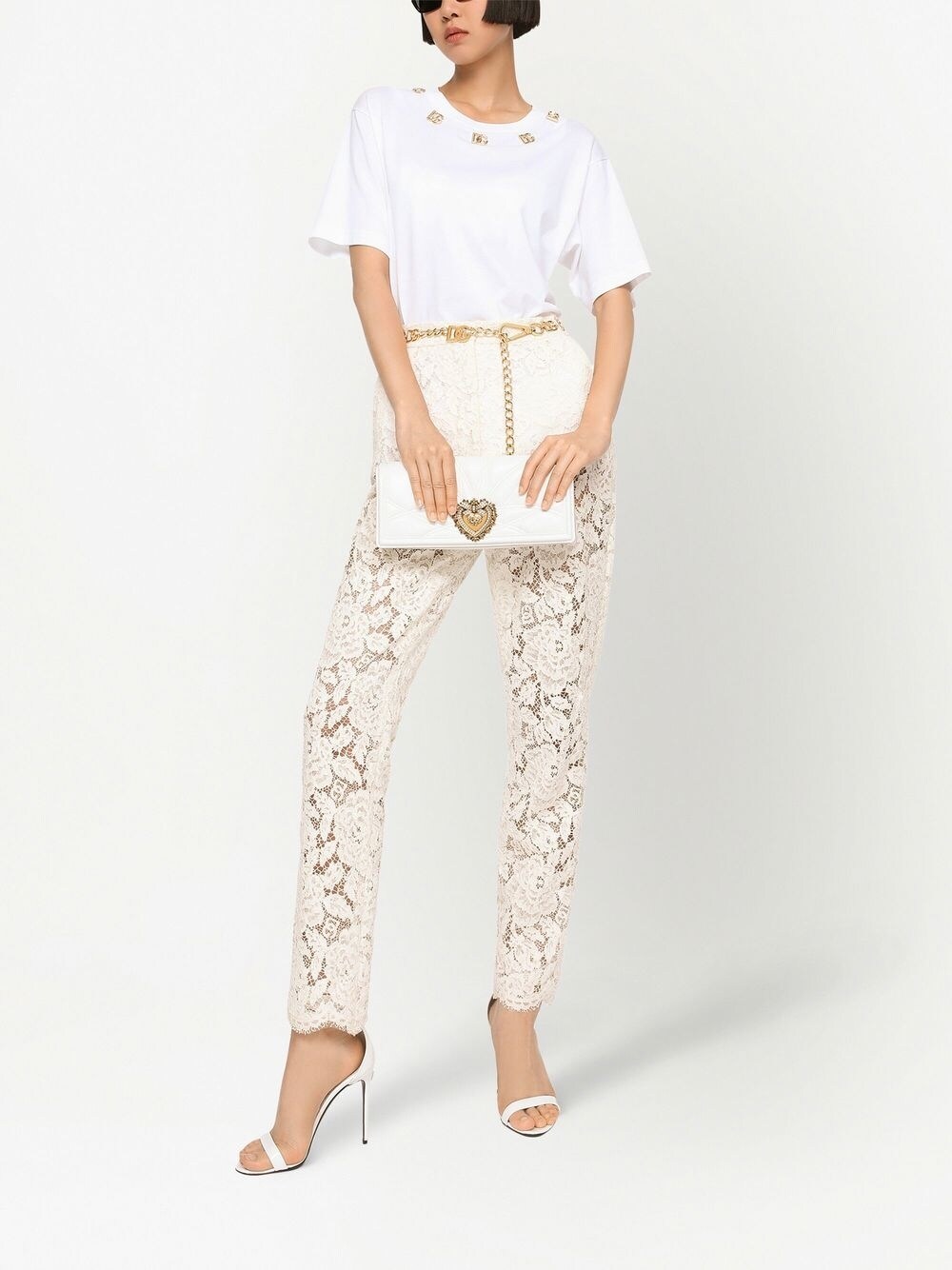 Dolce & Gabbana Dolce & Gabbana Trousers White