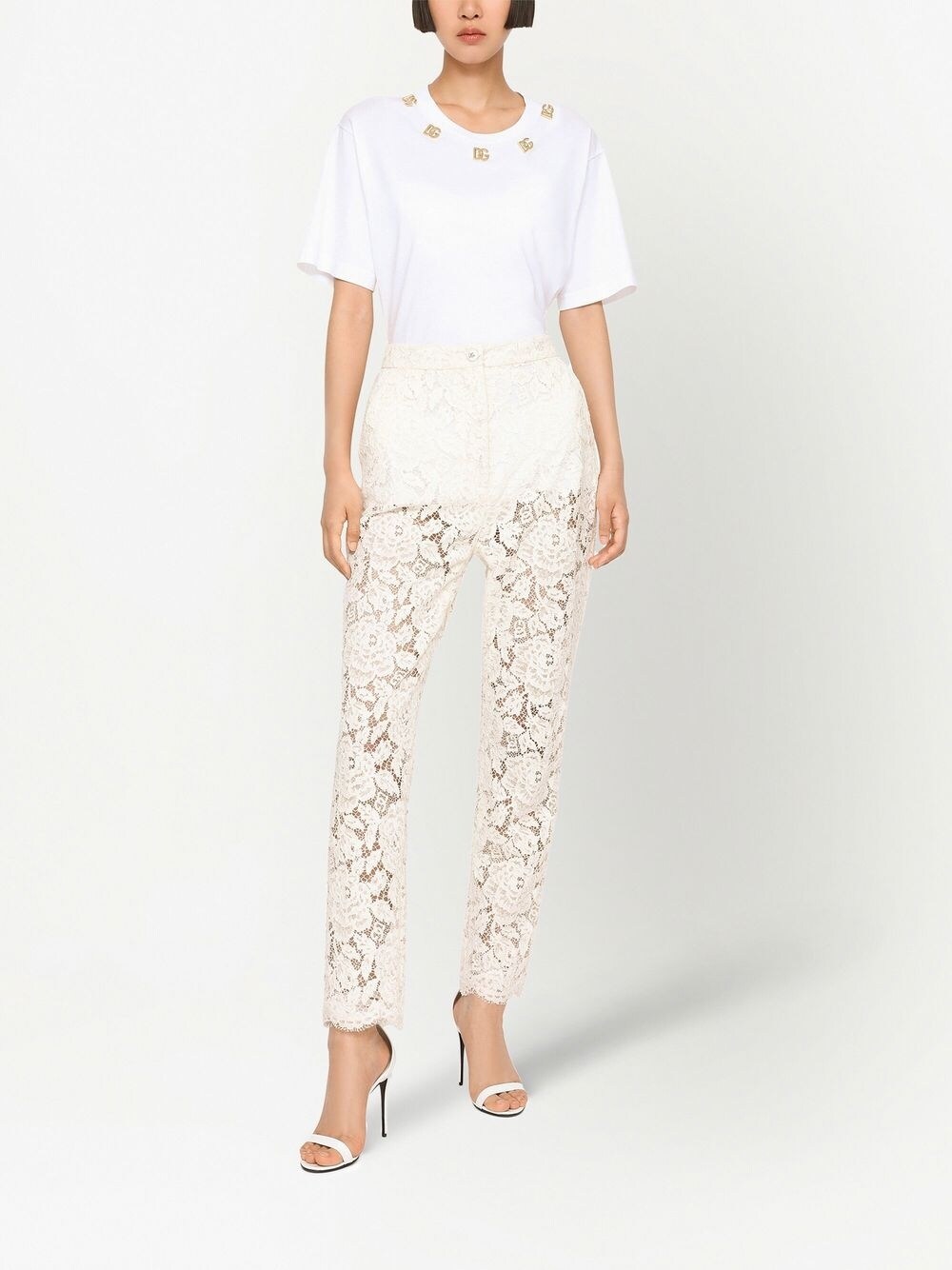 Dolce & Gabbana Dolce & Gabbana Trousers White