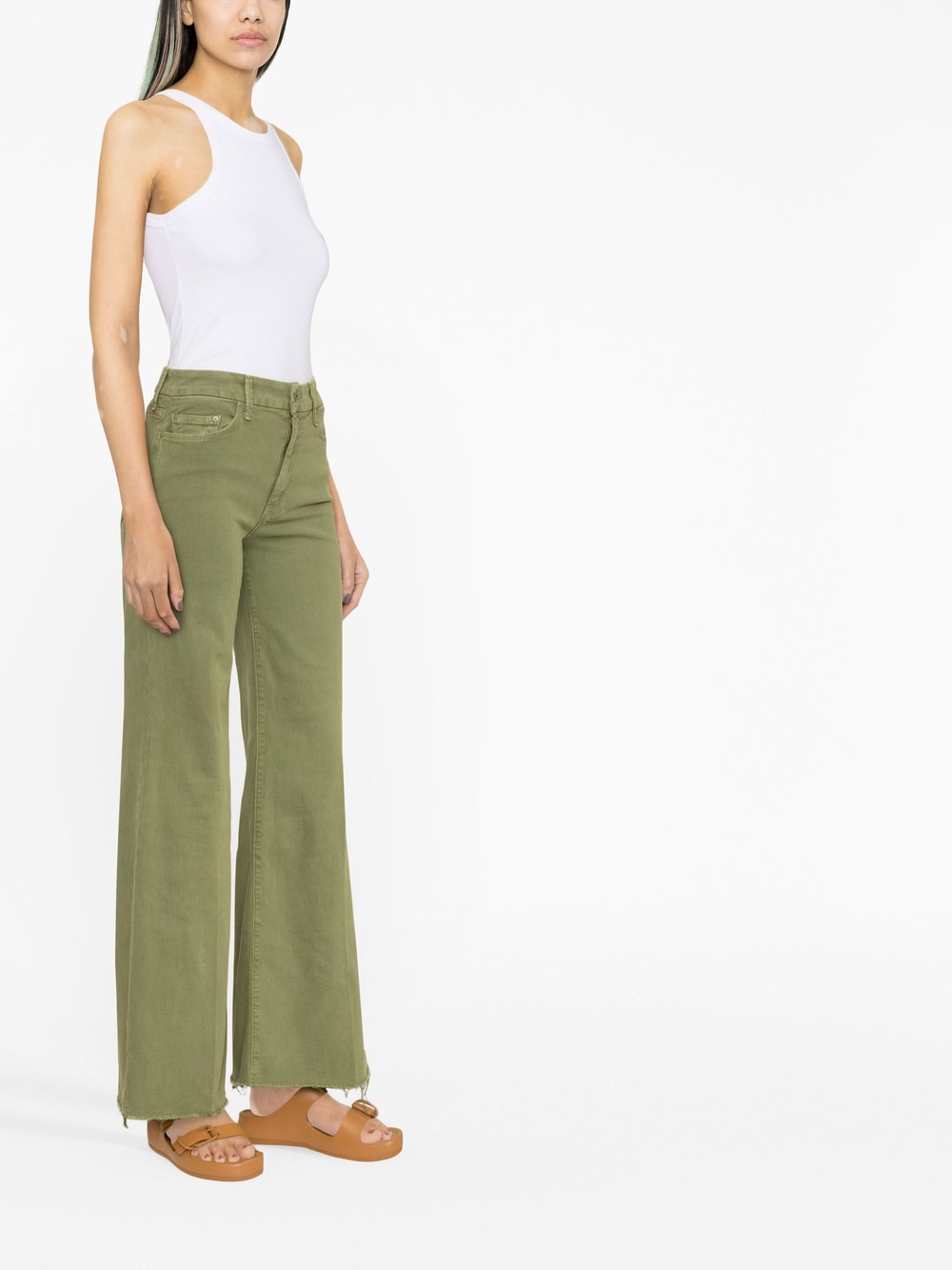 Mother Mother Jeans Green