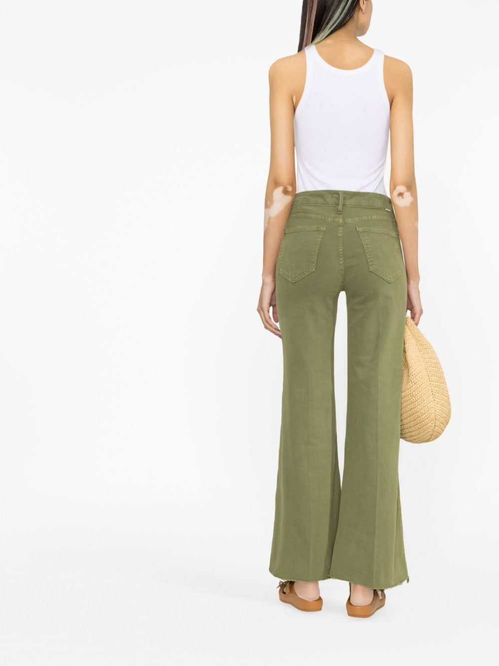 Mother Mother Jeans Green