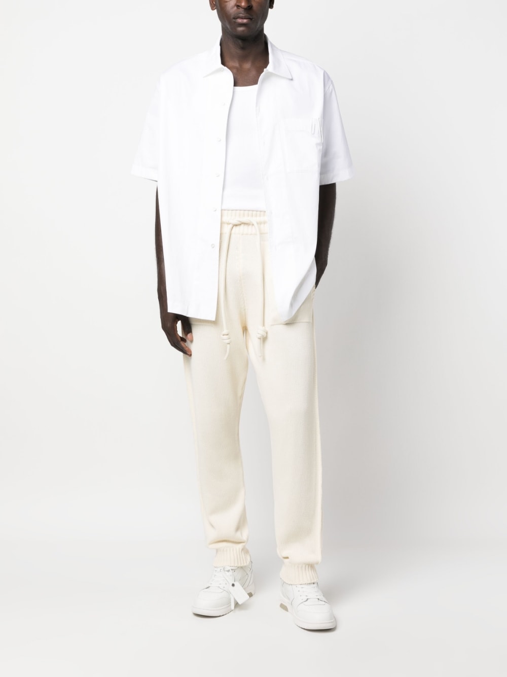 Off White Off White Trousers Beige